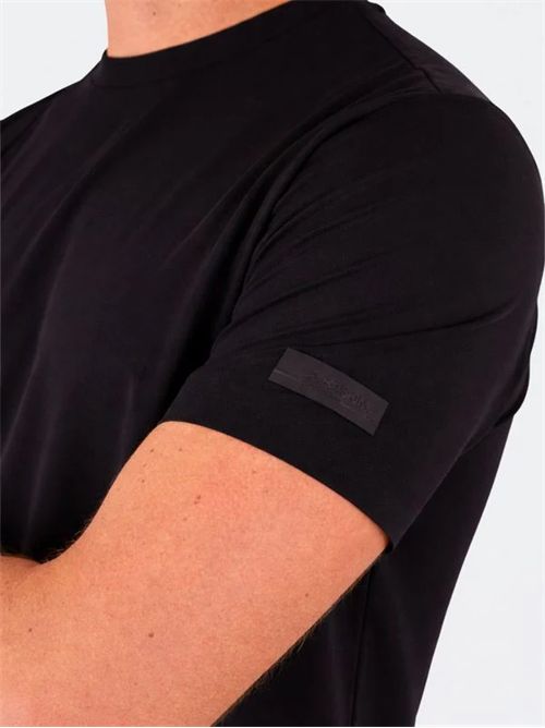 Heskimo t-shirt oxford scritta braccio HESKIMO | HE1410004/NERO